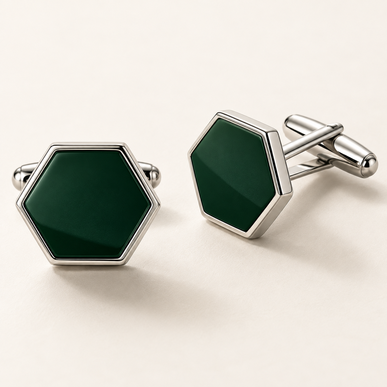 Prism Cufflinks — matching pair